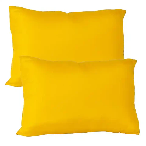 Pack Almohadas 50X70 Microfibra Amarillo