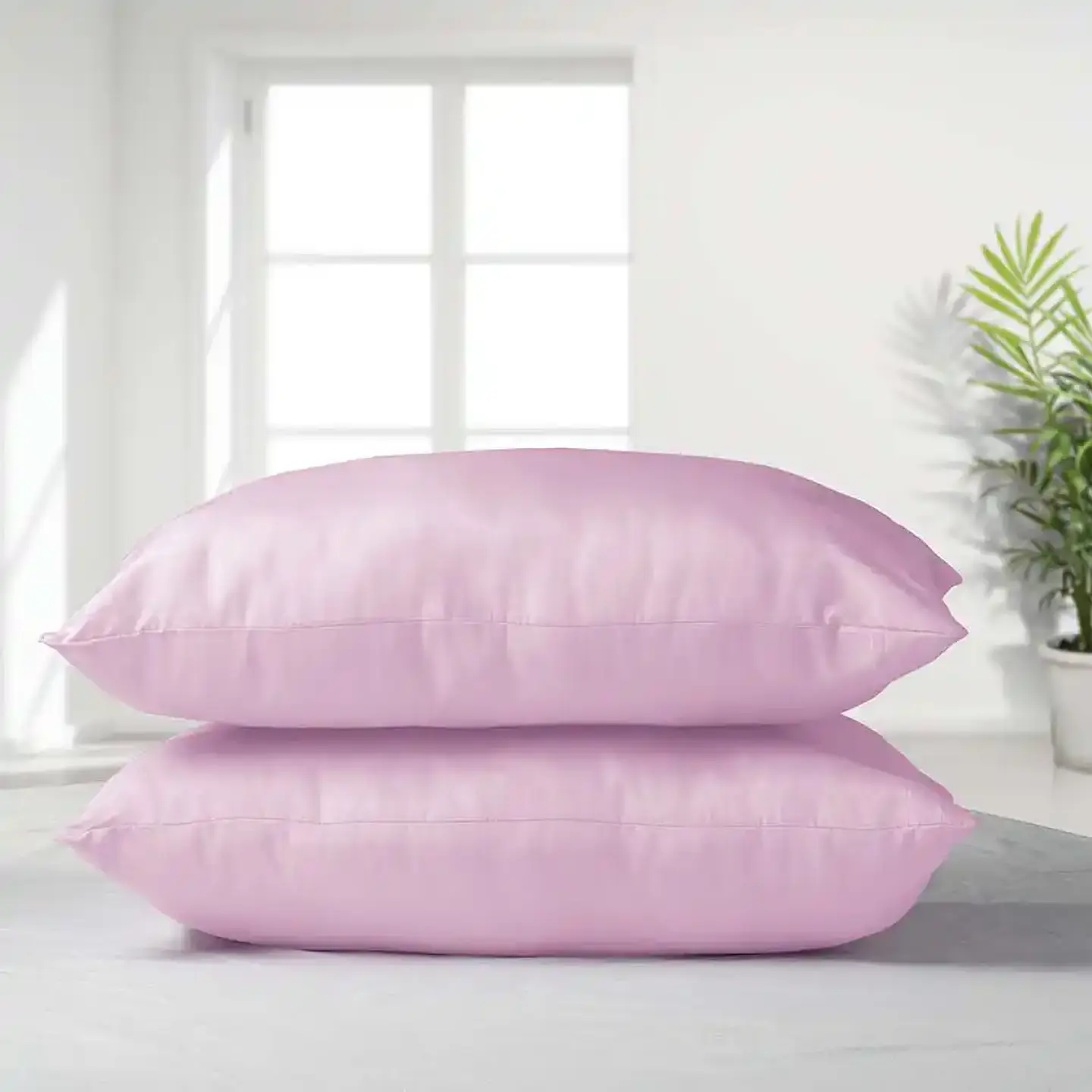Pack Almohadas 50X70 Microfibra Rosado 2