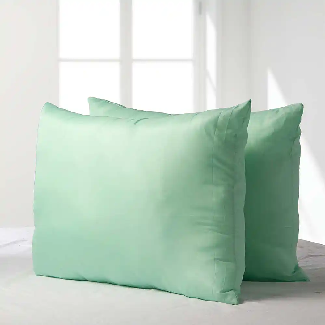 Pack Almohadas 50X70 Microfibra Turquesa 1