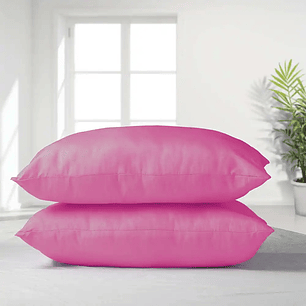 Pack Almohadas 50X70 Microfibra Fucsia