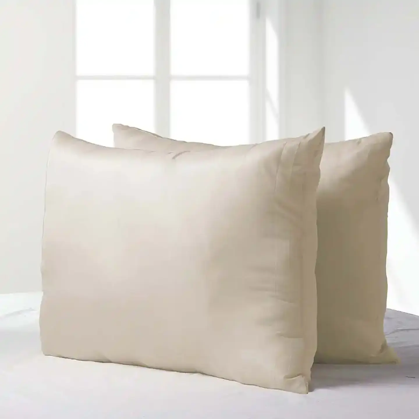 Pack Almohadas 50X70 Microfibra Crudo 1