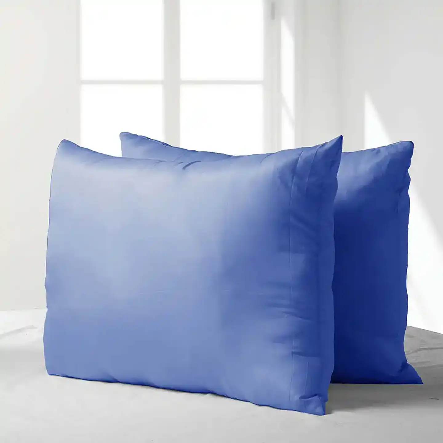 Pack Almohadas 50X70 Microfibra Azul 1