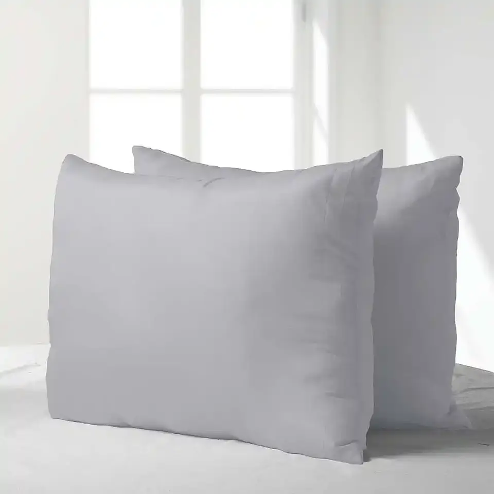 Pack Almohadas 50X70 Microfibra Gris  1