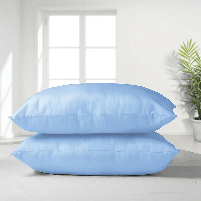 Pack Almohadas 50X70 Microfibra Light Blue 2