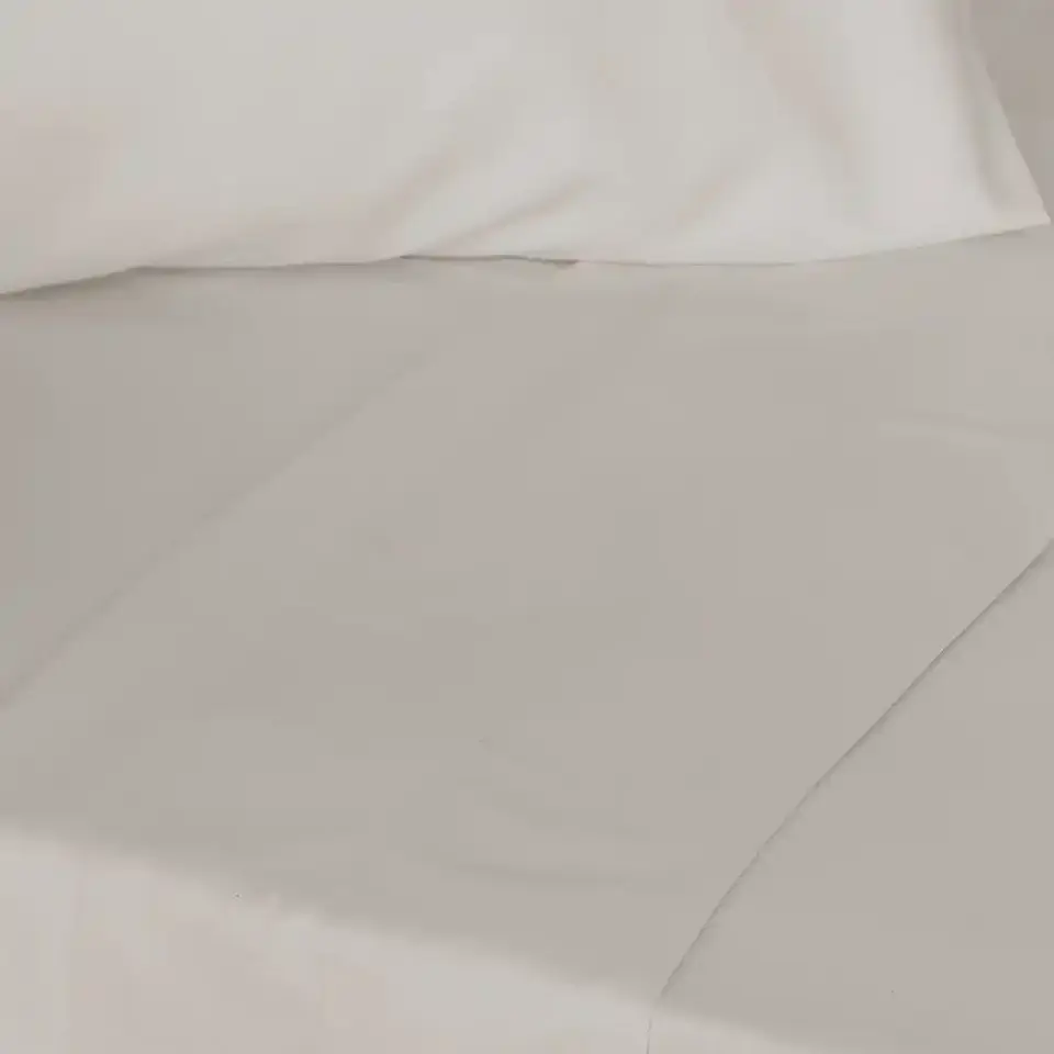 Juego de Sábanas Lisas 1,5 PL Beige 2