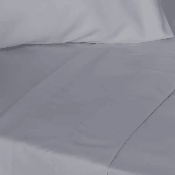 Juego de Sábanas Lisas 3 Piezas 1,5 Plaza  Light Grey 2