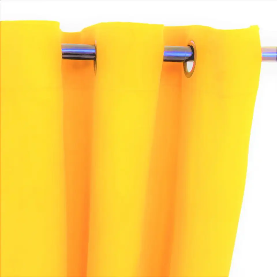 Cortina Argollas NEW VELVET 1.40 X 2.25 YELLOW 1