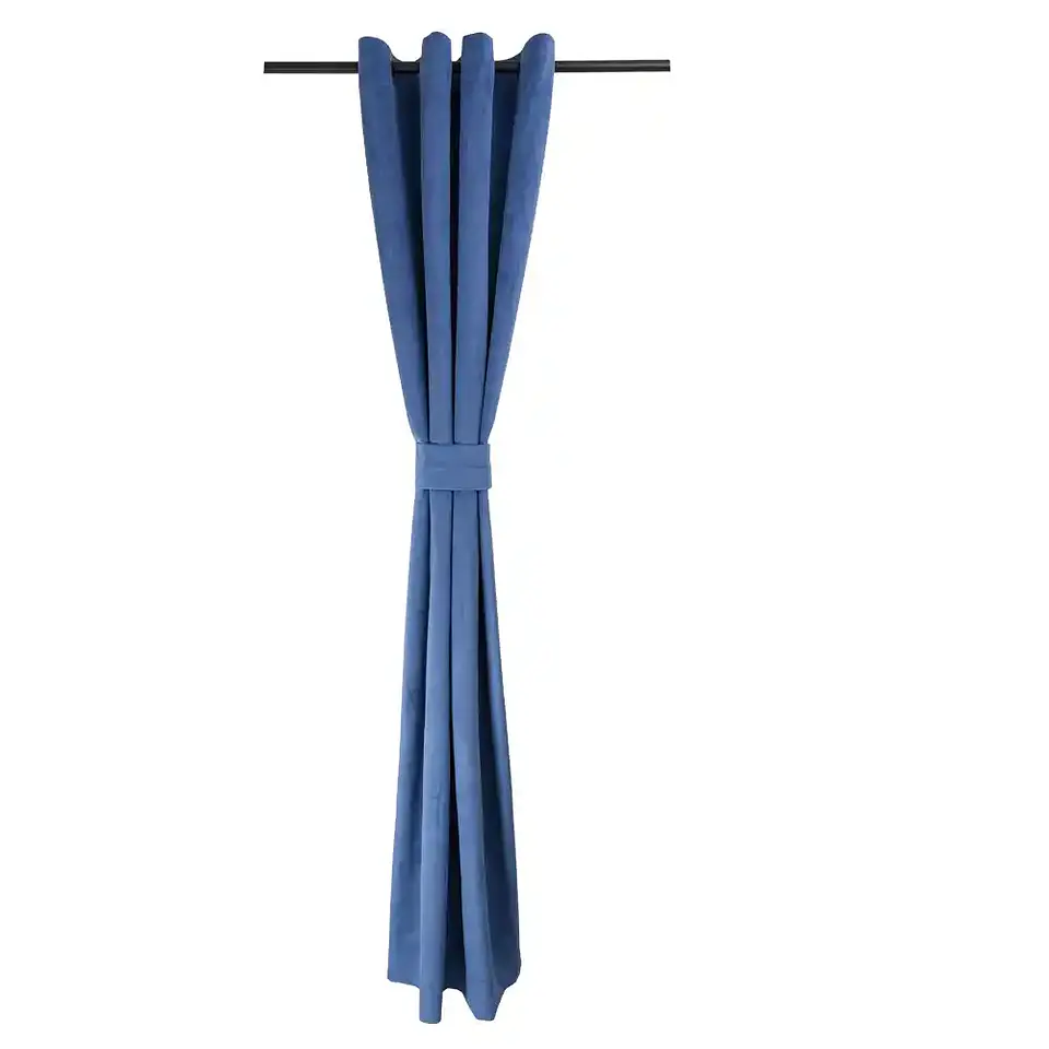 Cortina Argollas NEW VELVET 1.40 X 2.20 BLUE 4