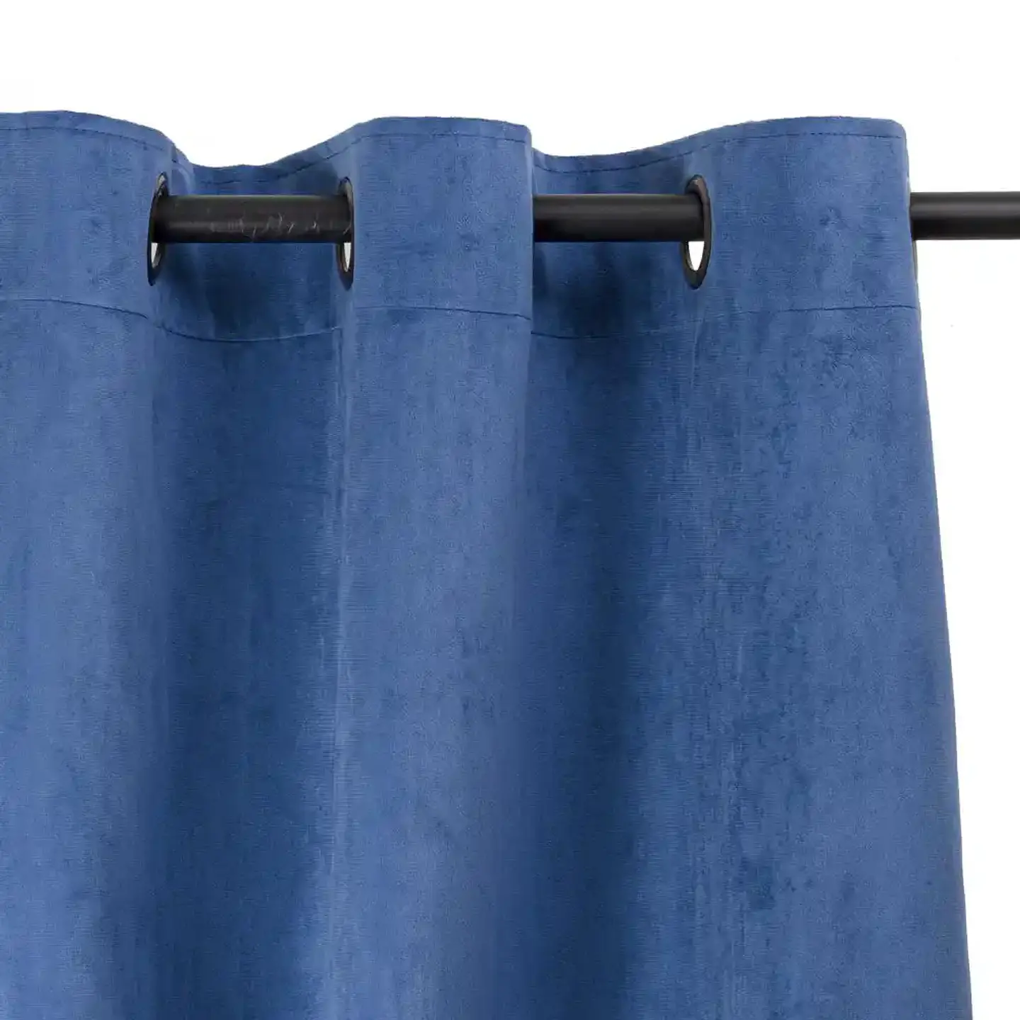 Cortina Argollas NEW VELVET 1.40 X 2.20 BLUE 1