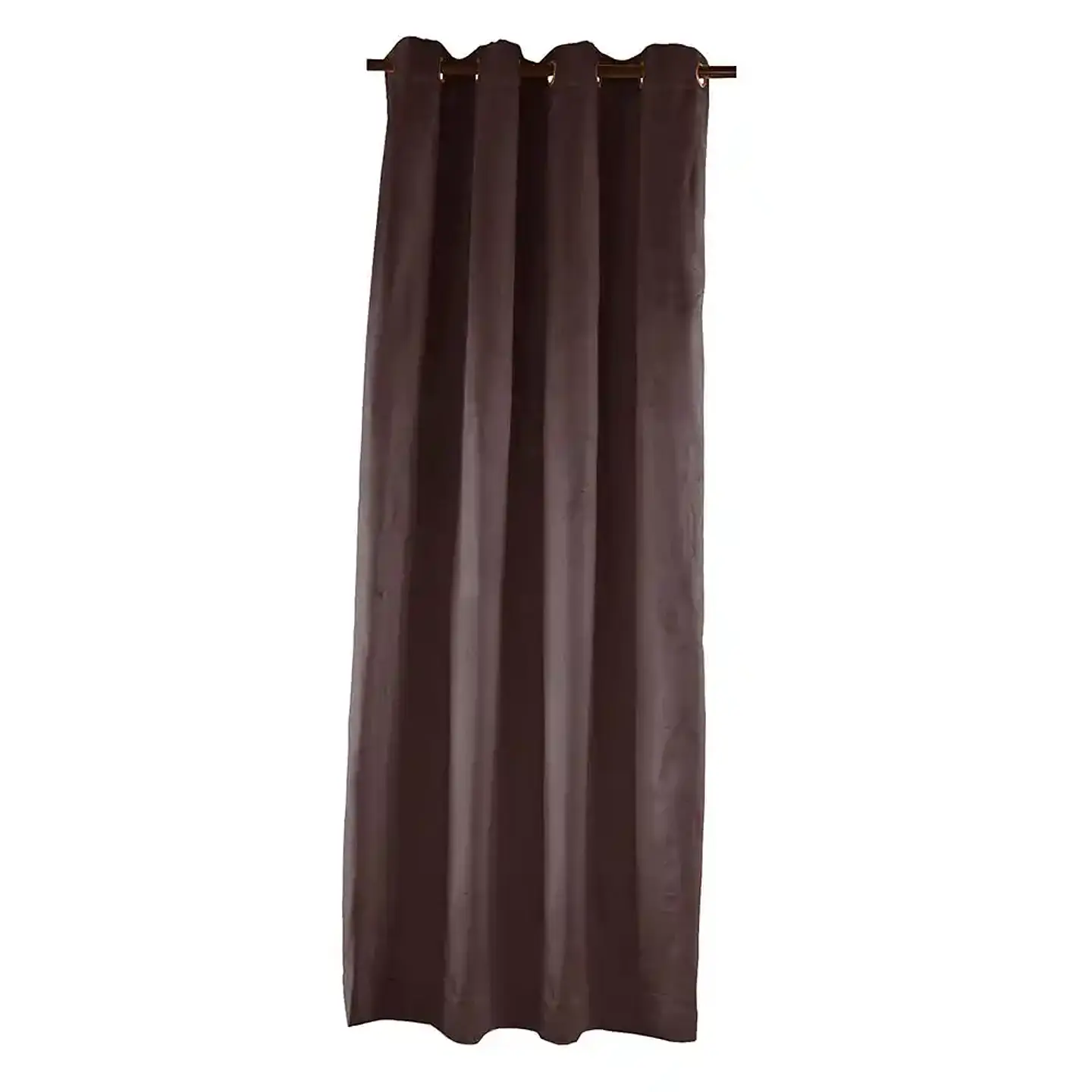 Cortina Argollas NEW VELVET 1.40 X 2.25 CHOCOLATE 3