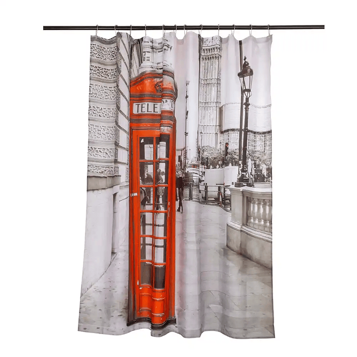Cortina Baño London Telephone 1