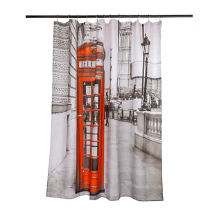 Cortina Baño London Telephone