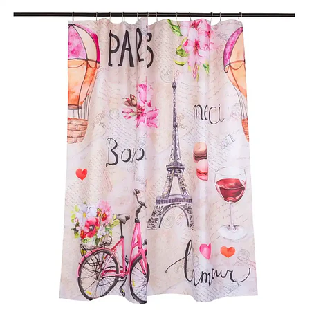 Cortina Baño Paris Bonjour