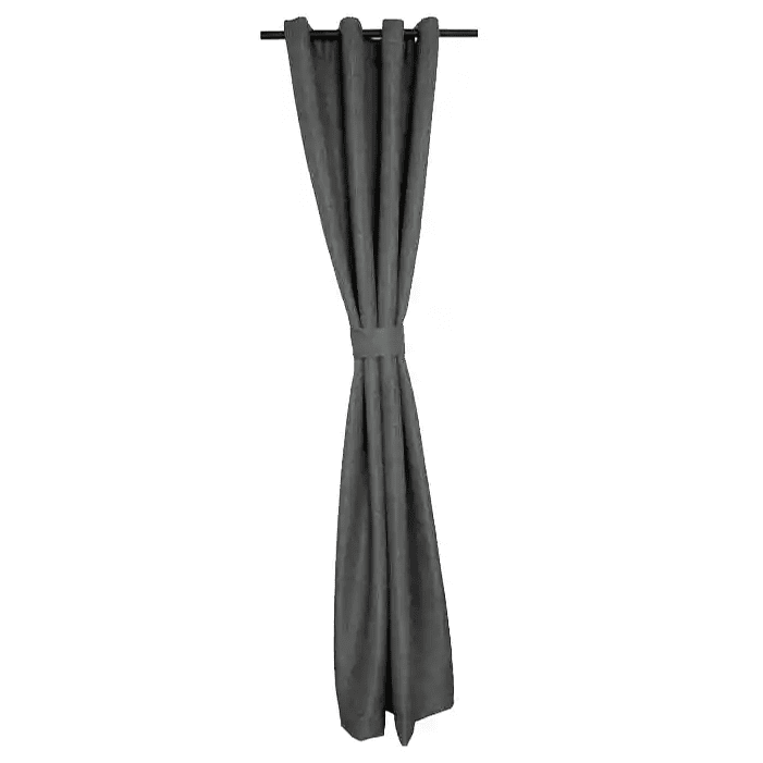 Cortina Argollas Kikar Dark Grey 2