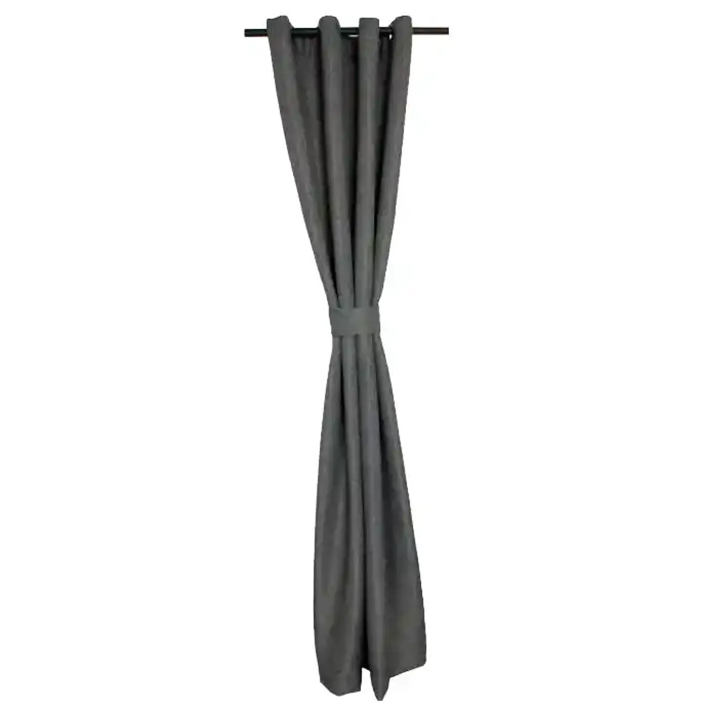Cortina Argollas Kikar  Gris Oscuro 140x225 2