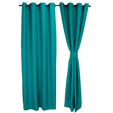 Cortina Argollas Kikar Turquesa
