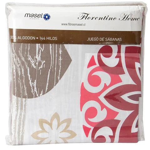 Juego de Sábanas Mandala Red King