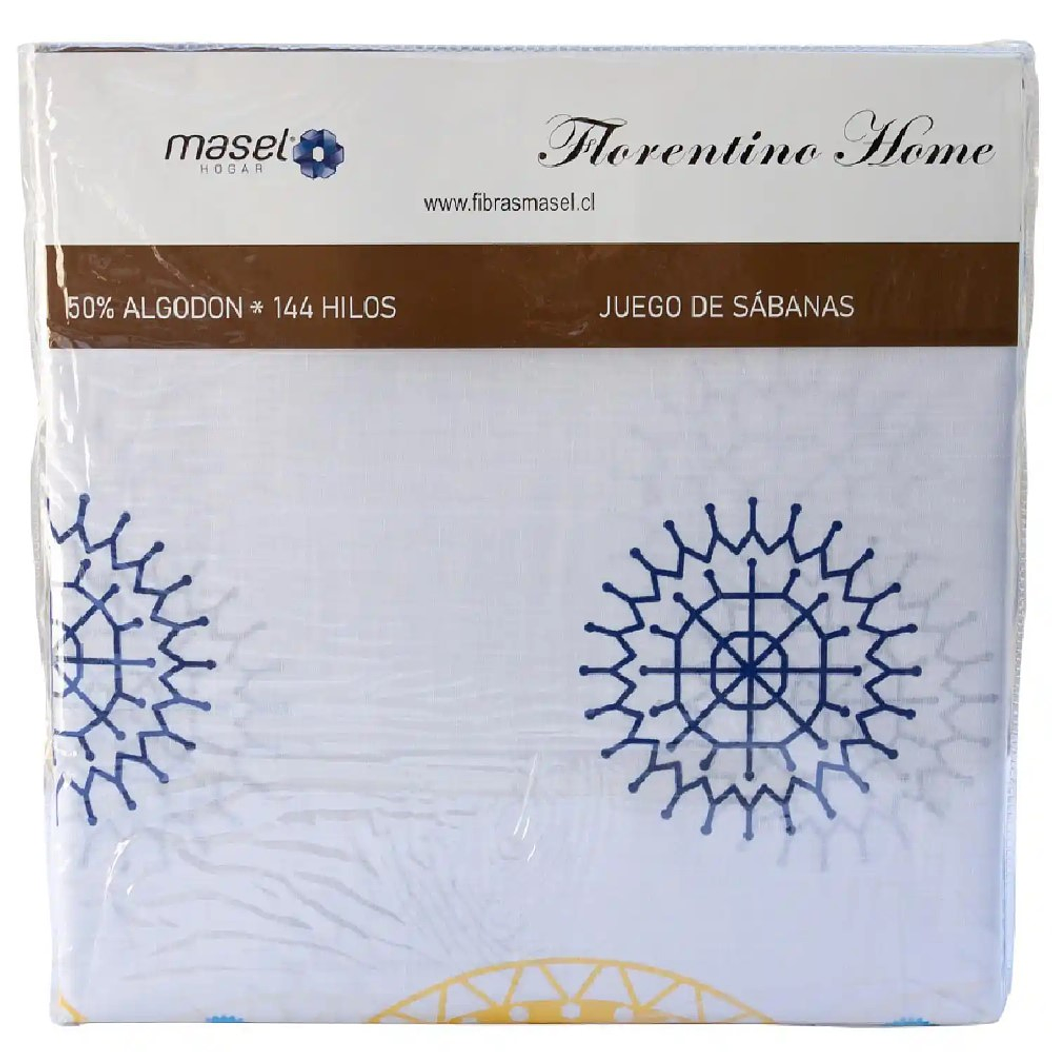 Juego de Sábanas Runas Calipso King 2