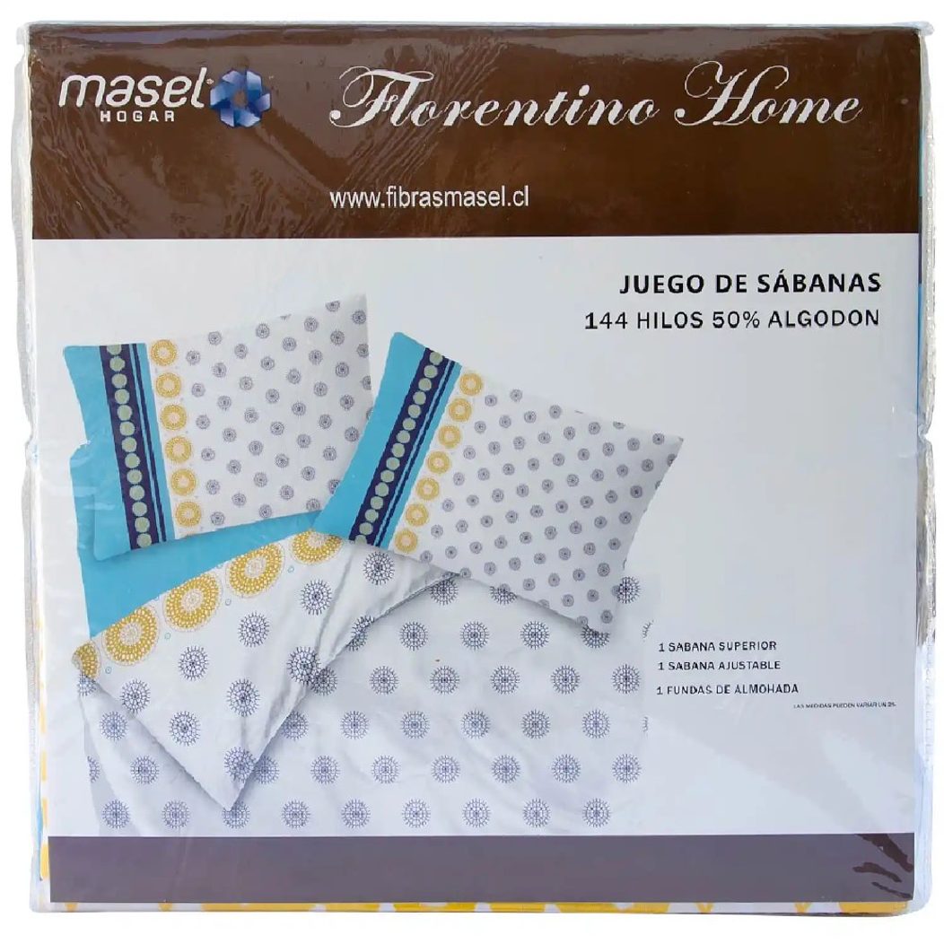 Juego de Sábanas Runas Calipso King 4