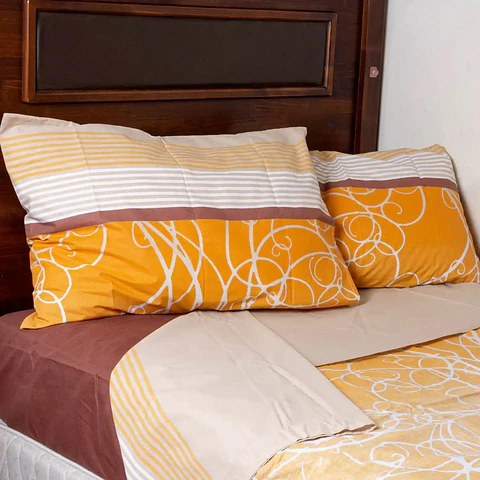 Juego de Sábanas Sinuo Chocolate King