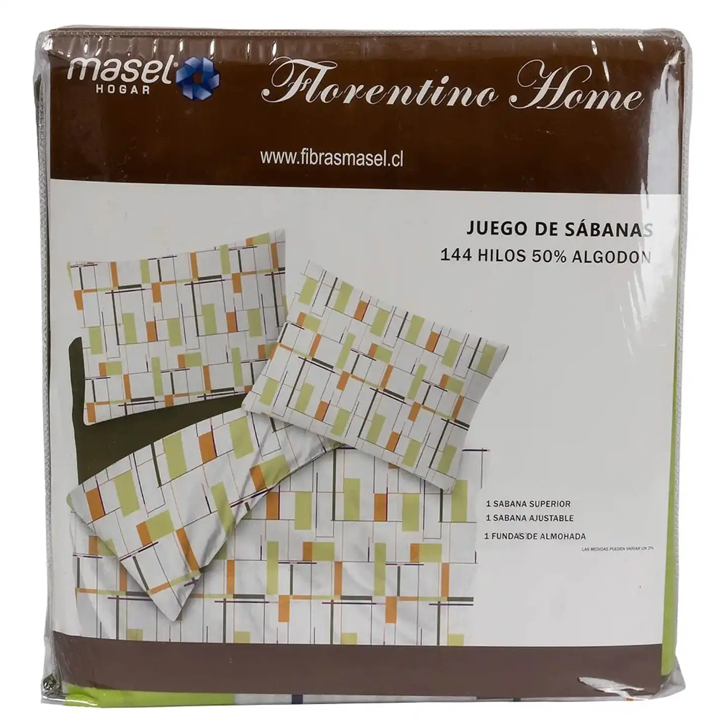 Juego de Sábanas Trix Olive King 4