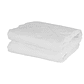 cubre colchon microfibra faldon King Blanco - Miniatura 3