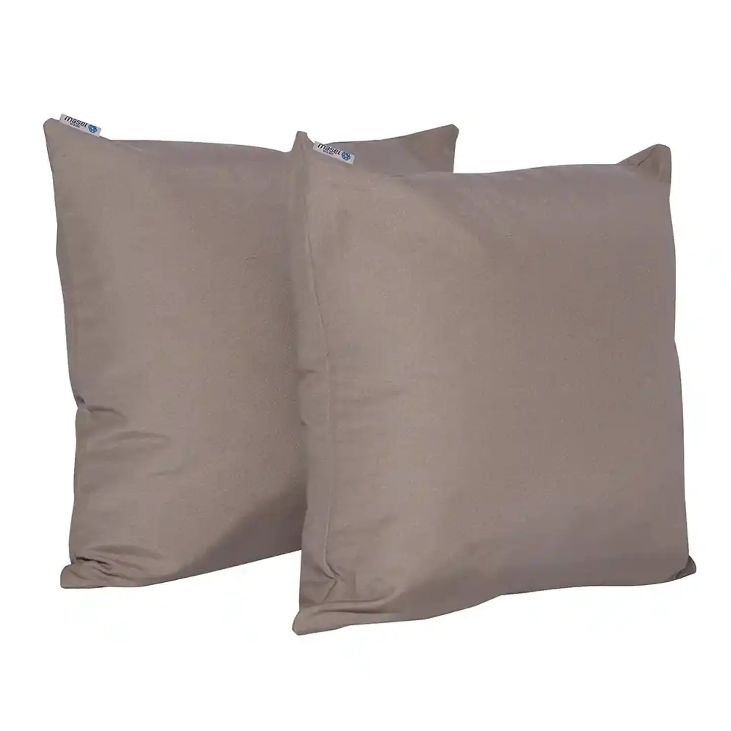 Set 2 Cojines Lona Tintada Siena Taupe 45x45 1