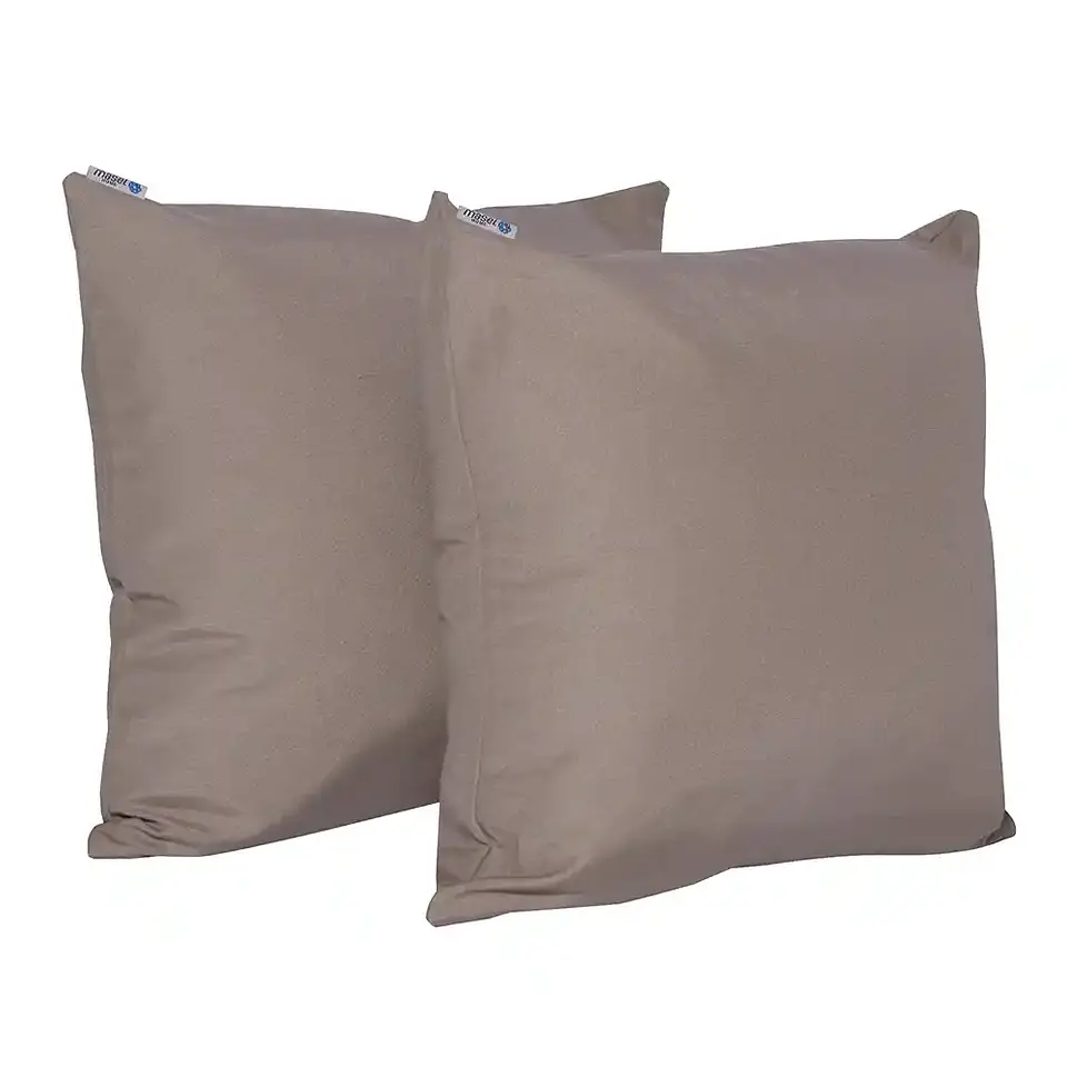 Set 2 Cojines Lona Tintada Siena Taupe 45x45 1