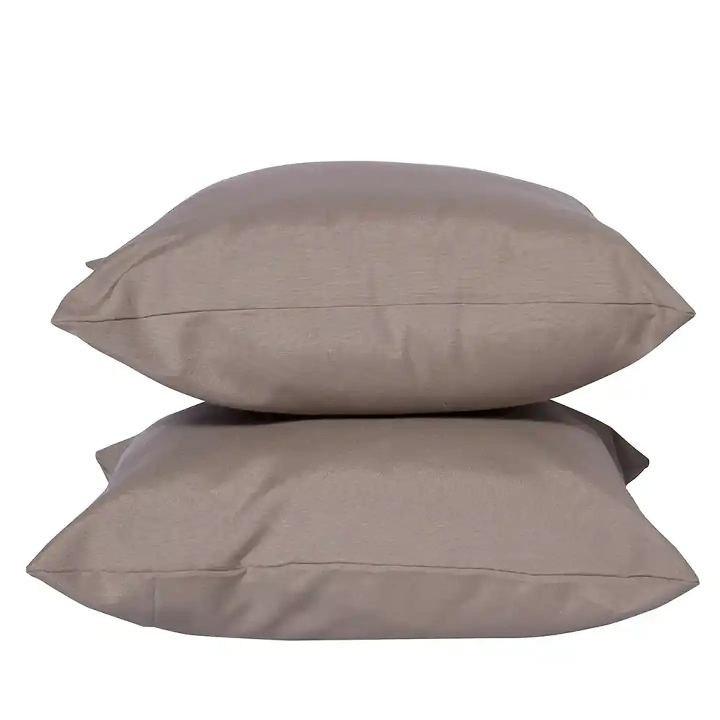Set 2 Cojines Lona Tintada Siena Taupe 45x45 2