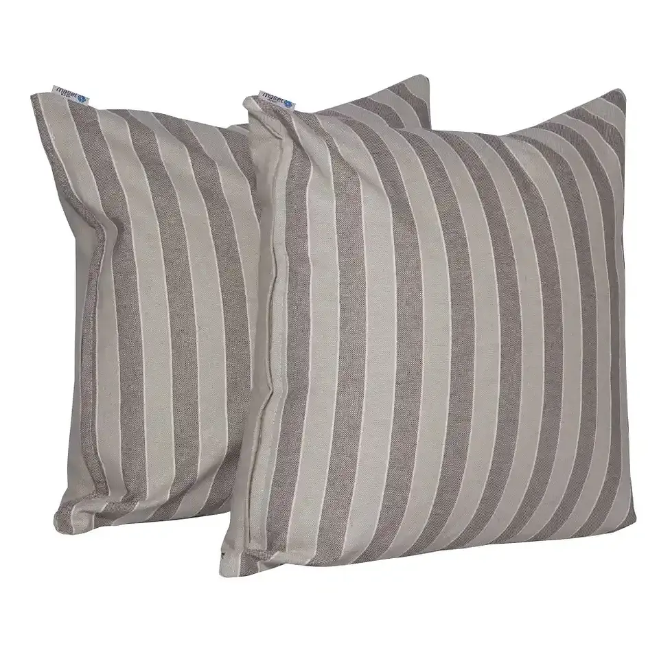 Set 2 Cojines Culla Trebol Chocolate 45X45cm 1