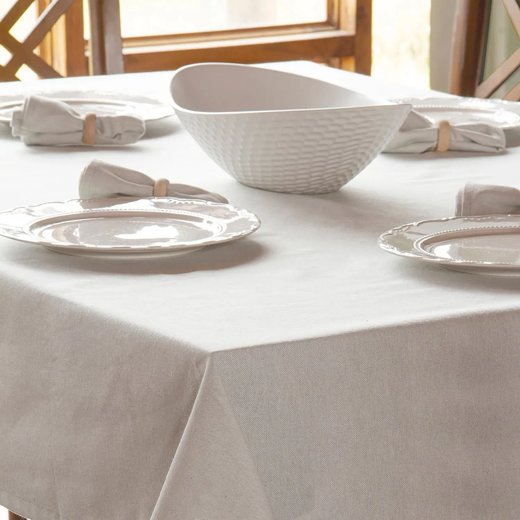 Juego de Mantel Laika de 1.35x2.10cm. Grey 1