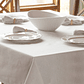 Juego de Mantel Laika de 1.35x2.10cm. Grey - Miniatura 1