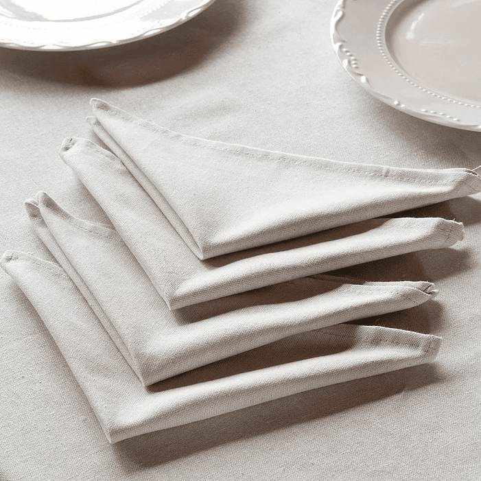 Juego de Mantel Laika de 1.35x2.10cm. White 3