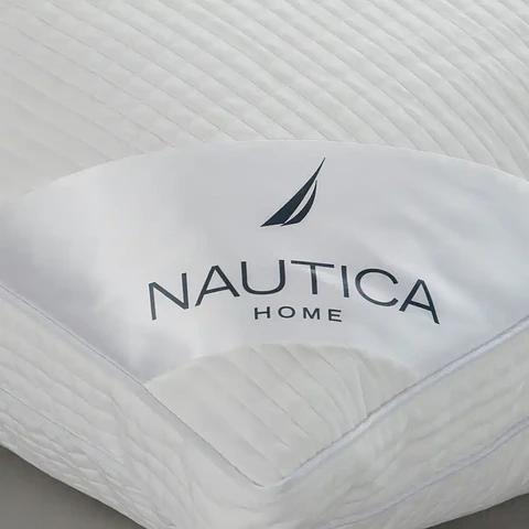 Almohada Microfibra Nautica Borde Satinado 50x70