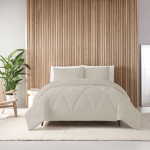 Juego plumón y Fundas Nautica 1.5 plazas Beige