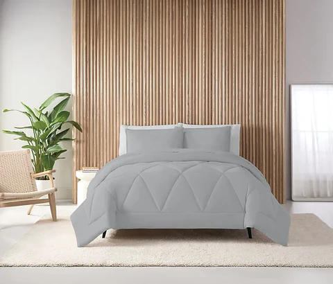 Juego plumón y Fundas Nautica 1.5 plazas Gris