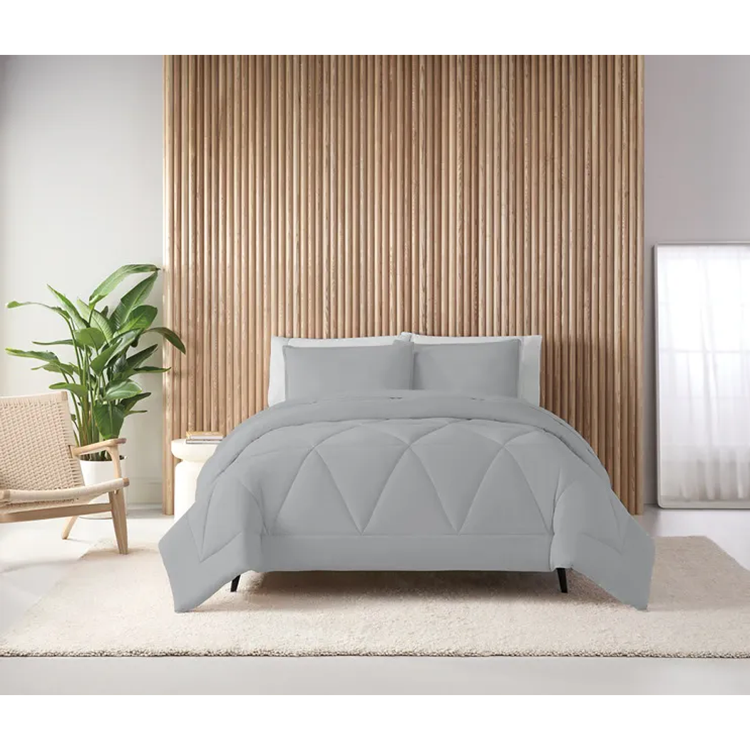 Juego plumón y Fundas Nautica King Gris 1