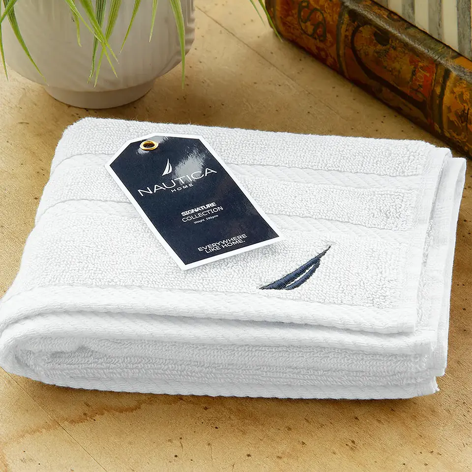 Toalla Mano Nautica 40x60 Blanco 1