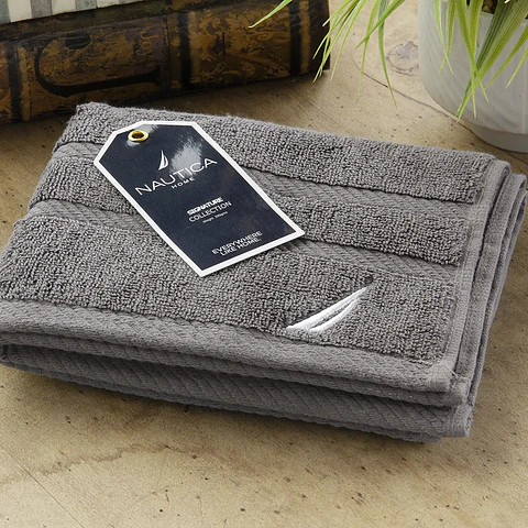 Toalla Mano Nautica 40x60 Gris Oscuro