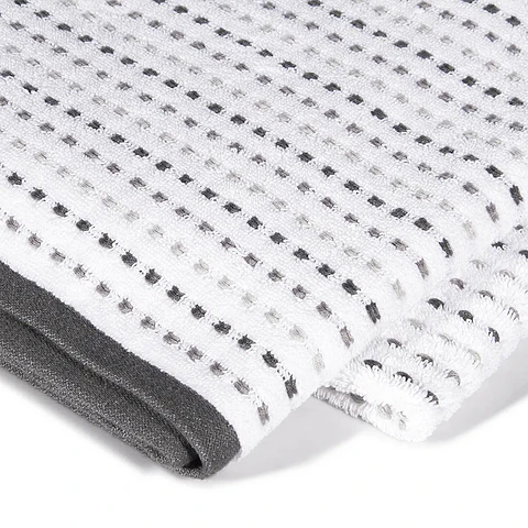 Toalla Baño Stripe Nautica 76 x 137 Blanco/Gris
