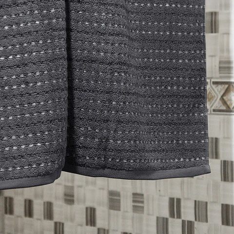 Toalla Baño Stripe Nautica 76 x 137 Gris