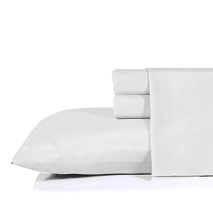 Sabanas Lisas Microfibra 3P. Nautica 1.5 Plazas Blanco