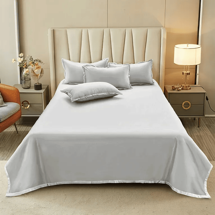 Sabanas Lisas Microfibra 3P. Nautica 1.5 Plazas Gris 1