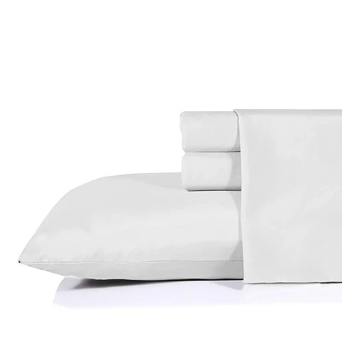 Sabanas Lisas Microfibra 4P. Nautica King , Blanco