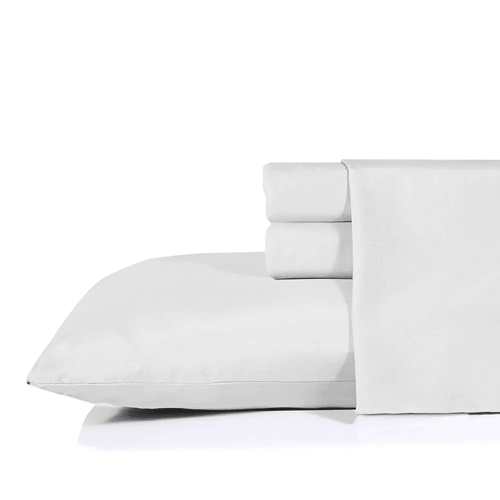 Sabanas Lisas Microfibra 4P. Nautica King , Blanco 2