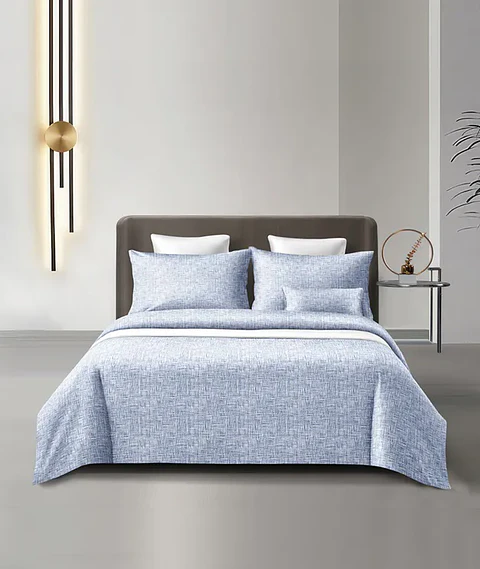 Sabanas Diseño Microfibra 3P. Nautica 1.5 Plazas, Azul