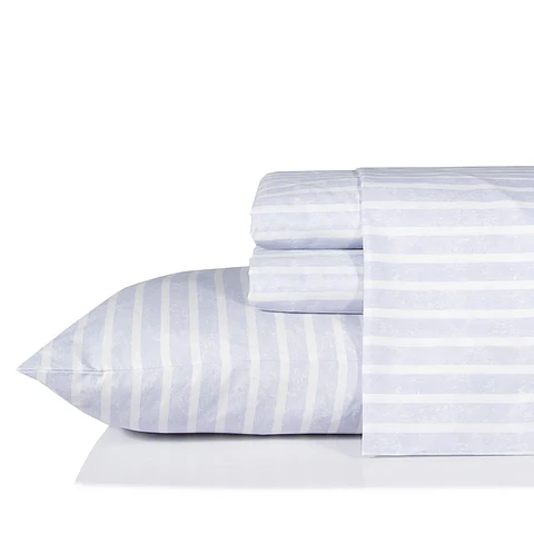 Sabanas Diseño Microfibra 3P. Nautica 1.5 Plazas, Celeste