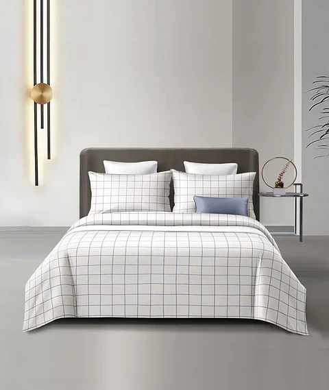 Sabanas Diseño Microfibra 4P. Nautica 2 Plazas, Blanco