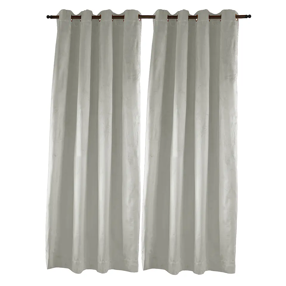 Cortina Argollas NEW VELVET 1.40 X 2.25 IVORY 4
