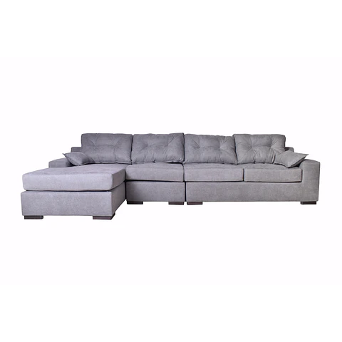  Seccional Modular  4c Izquierdo Lucca Gris